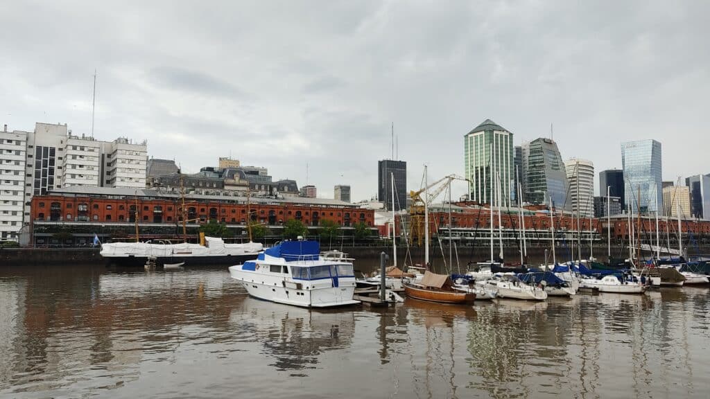 visit puerto madeo near plaza de mayo